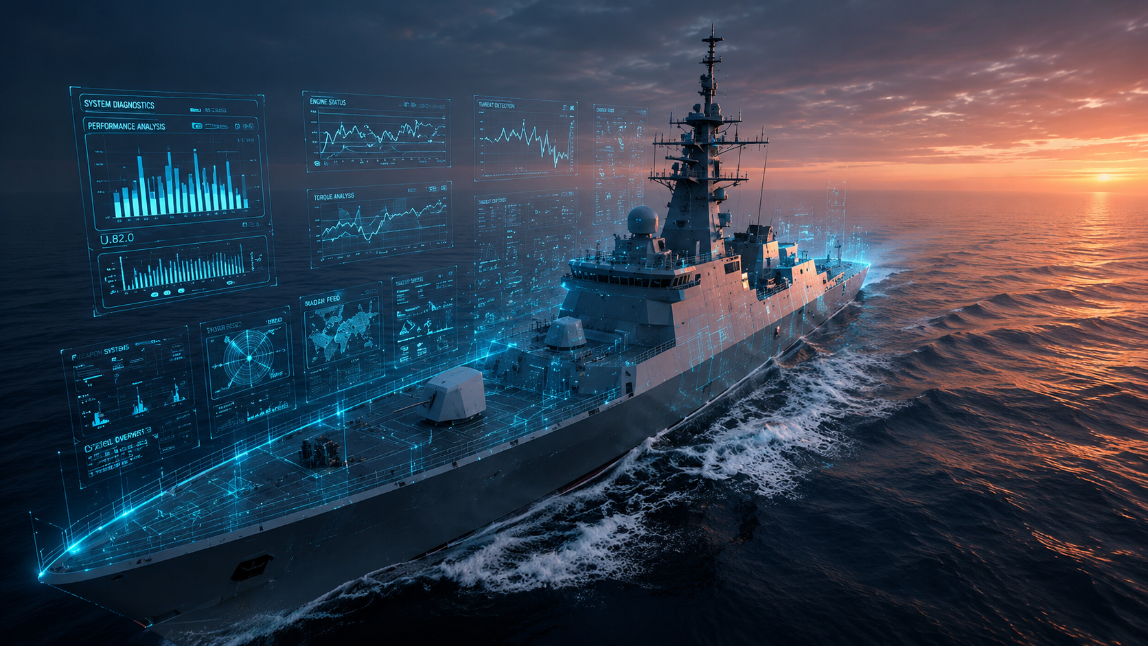 Defense intelligence infrastructure with secure operational systems and mission-critical AI.