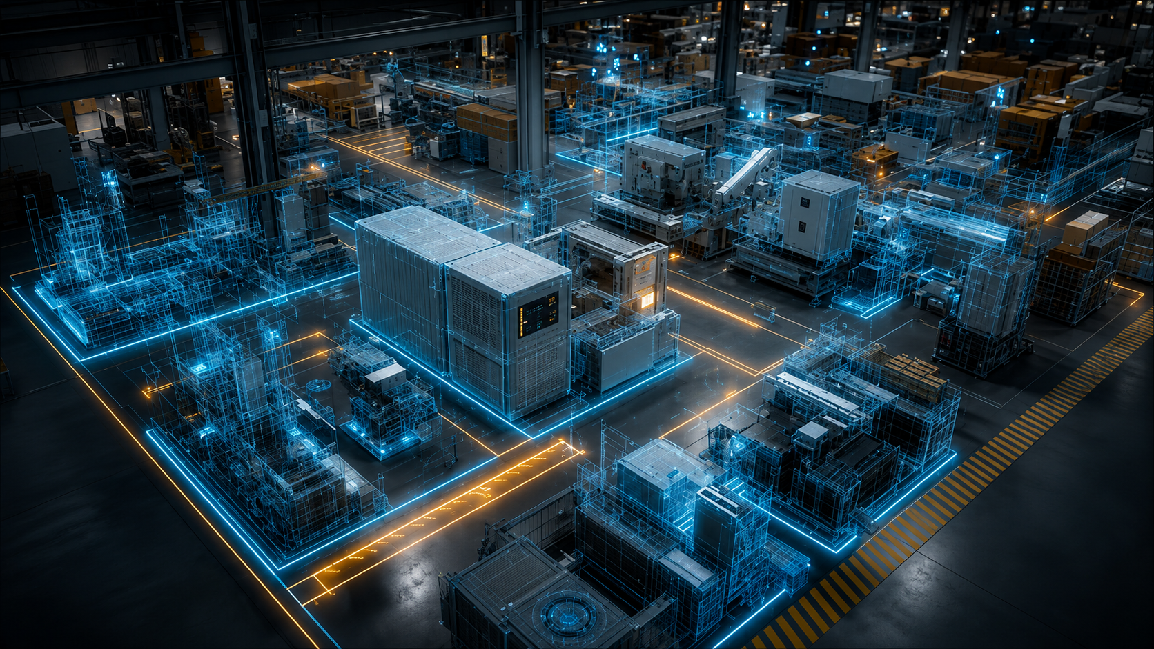 Manufacturing intelligence infrastructure for factories, supply chains, and industrial systems.